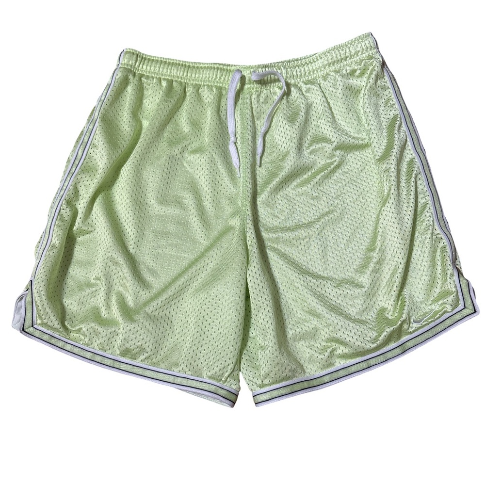 Nike Light Green Loose Fit Athletic Shorts